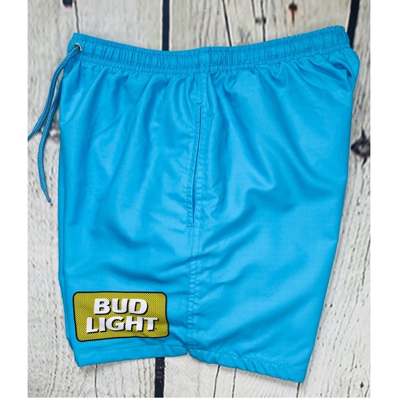 Rare Budlight Limited Edition Retro Spring Break Swim Shorts - Picture 10 of 15
